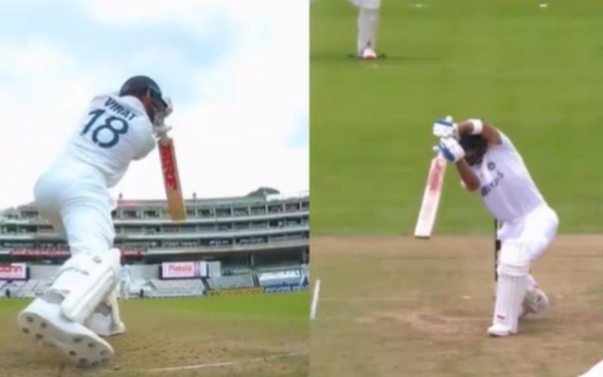 Cricket Image for VIDEO : कोहली ने दिखाई जेनसन को औकात, 'Gorgeous' कवर ड्राइव से की साल की शुरुआत