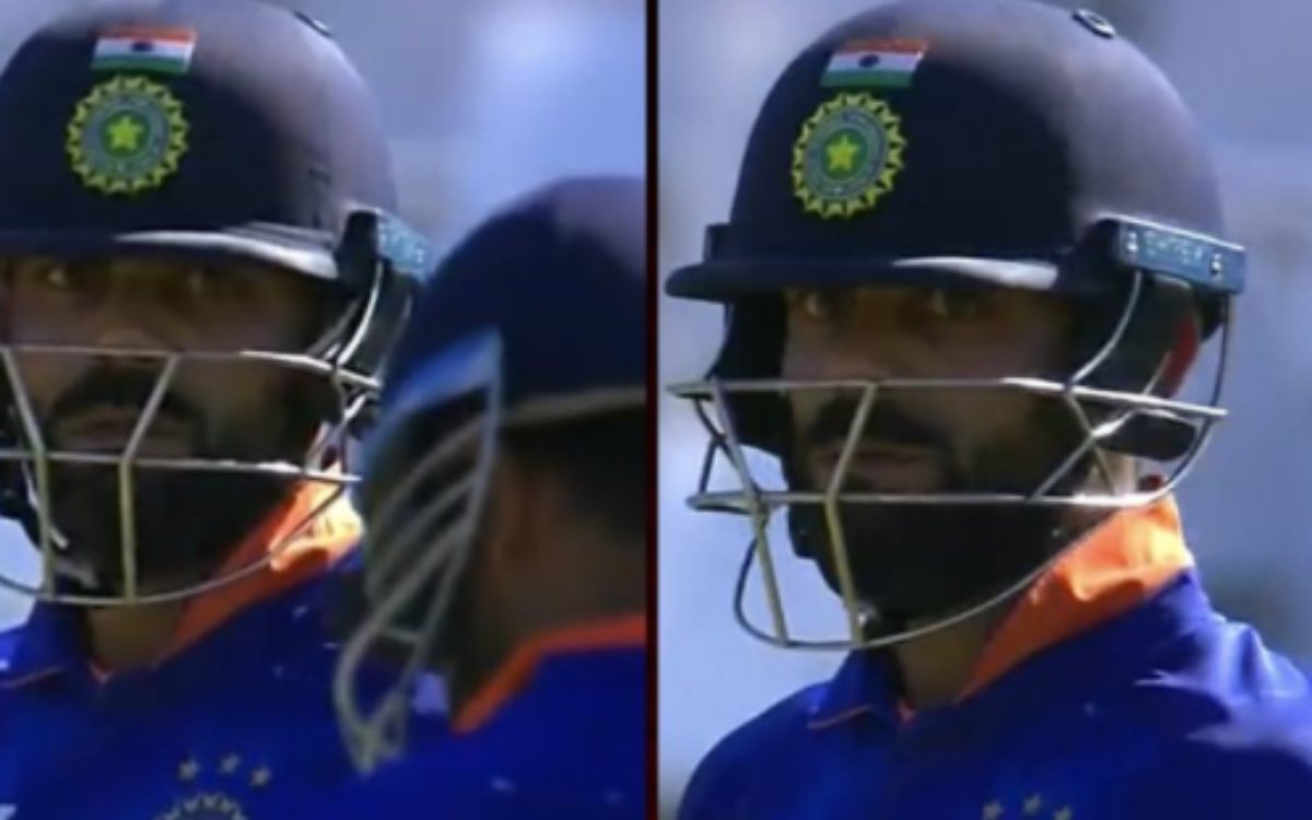 Cricket Image for VIDEO : 'आंखों से तूने ये क्या कह दिया', पंत ने की बेवकूफी तो विराट ने दिखाई आंखें
