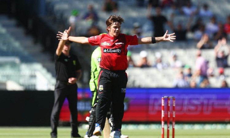 Cricket Image for WATCH: BBL History For Cameron Boyce As He Claims Double Hattrick