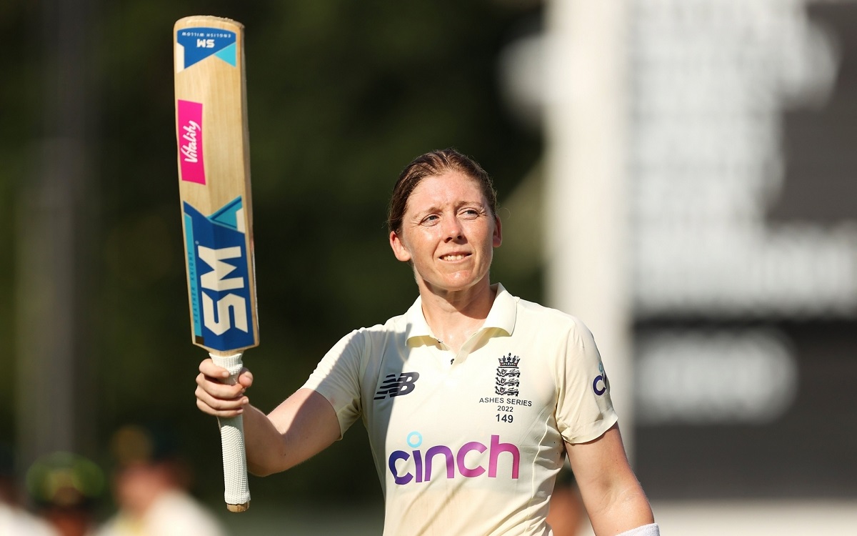 Cricket Image for Women's Ashes Test: Delighted With The Way Girls Fought, Says England Captain Heat