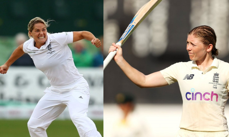 Cricket Image for Women's Ashes Test: Knight & Brunt Produce An England Fightback  Before Rain Force