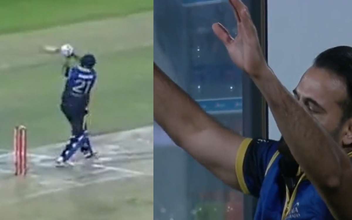Cricket Image for VIDEO: यूसुफ पठान ने ब्रेट ली को दिखाया आईना, जड़ा 95 मीटर का लंबा छक्का, तो छोटे 