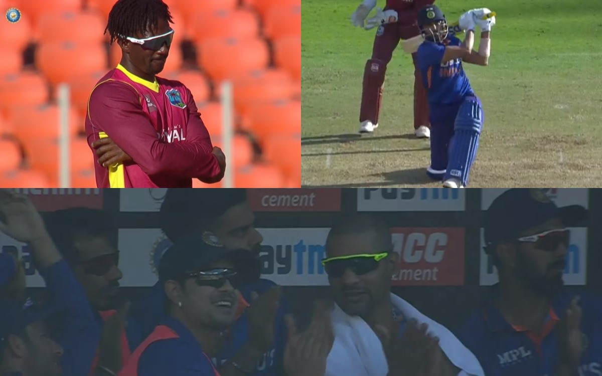 Cricket Image for VIDEO: 4,4,6, दीपक चाहर ने लगाई वॉल्श की क्लास, शॉट देखकर दंग रह गए डगआउट में बैठे