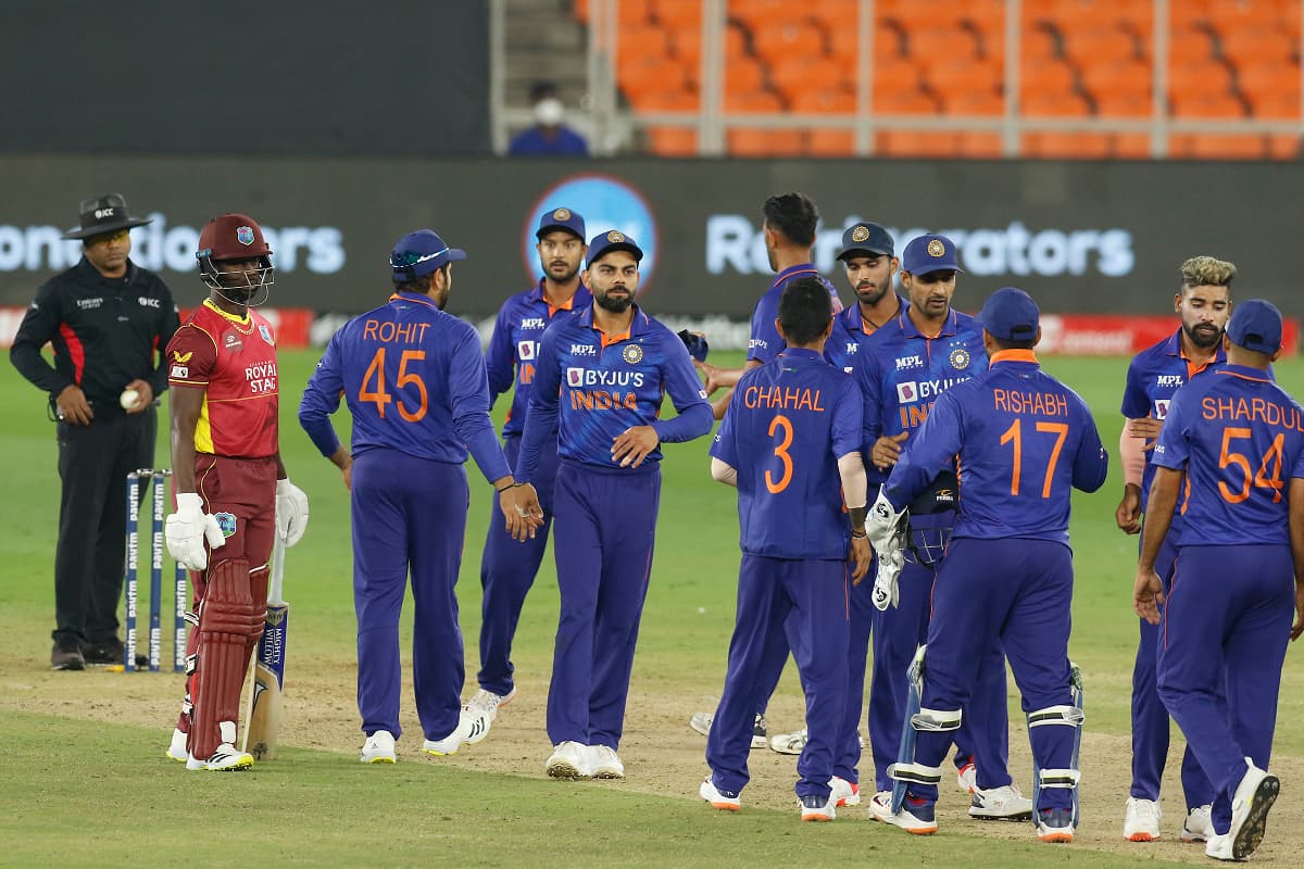 Cricket Image for INDvsWI : दूसरा वनडे में भारत ने वेस्टइंडीज को 44 रनों से दी मात, 2-0 से सीरीज में