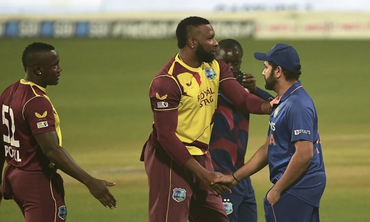 Cricket Image for Bowlers Get The Praise From Skipper Pollard After 6 Wicket Loss vs India 
