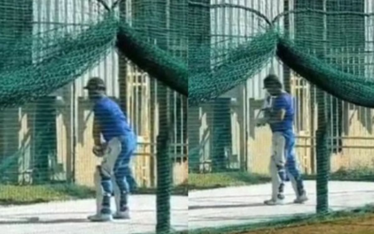 Cricket Image for VIDEO : धोनी हैं धमाके को तैयार, बल्ला थाम शुरू कर दी है आईपीएल की तैयारी