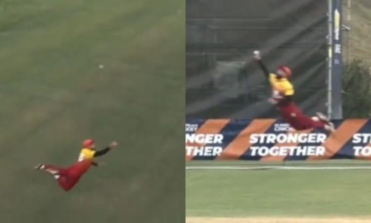 Cricket Image for VIDEO : ये कैच नहीं चमत्कार है, हज़ार बार देखकर भी नहीं भरेगा दिल