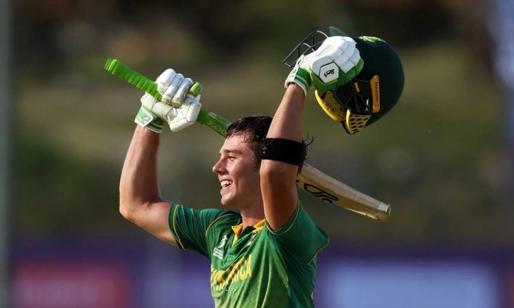 Cricket Image for ICC Player Of The Month: U19-Star 'Baby AB' Dewald Brevis Nominated For The Title