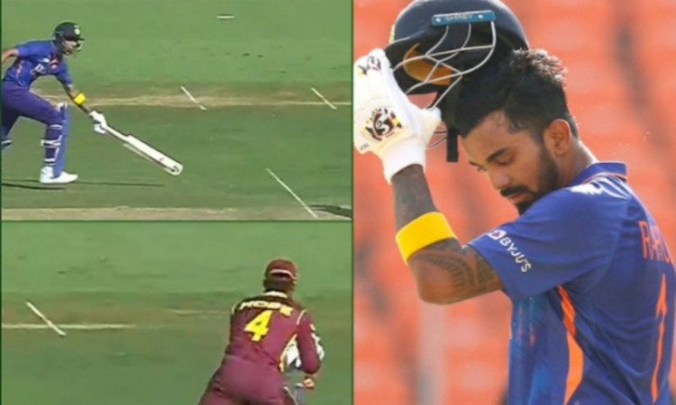Cricket Image for VIDEO : खुद की गलती से रनआउट हुए राहुल, लेकिन सूर्यकुमार पर निकाला गुस्सा