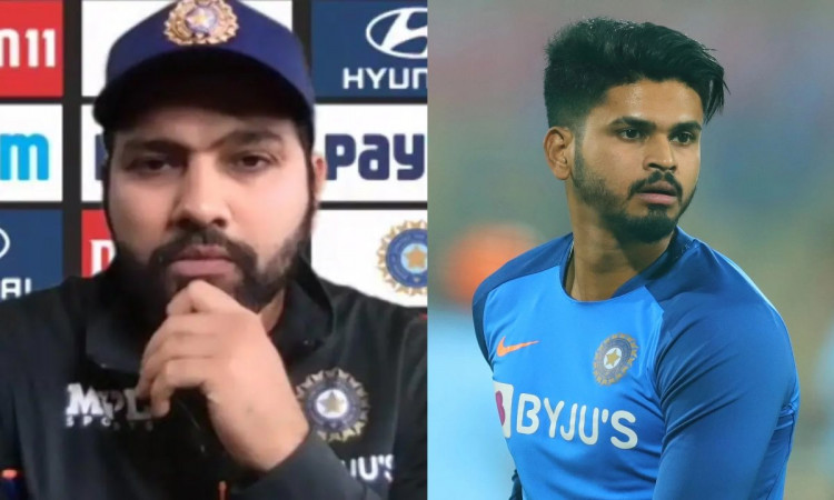 Cricket Image for IND vs WI: Rohit Sharma Reveals The Reason Behind Shreyas Iyer's Exclusion FromT20