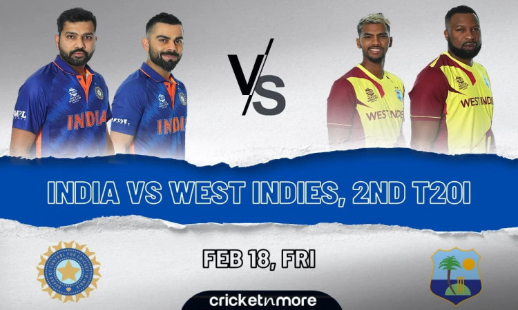 Cricket Image for India vs West Indies, 2nd T20I - Fantasy and Probable XI: इन 11 खिलाड़ियों पर खेले