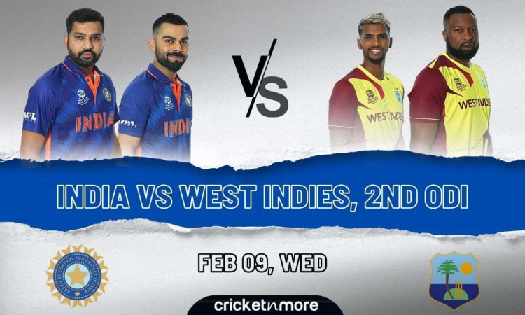 India vs West Indies, 2nd ODI – Cricket Match Prediction, Fantasy XI Tips & Probable XI