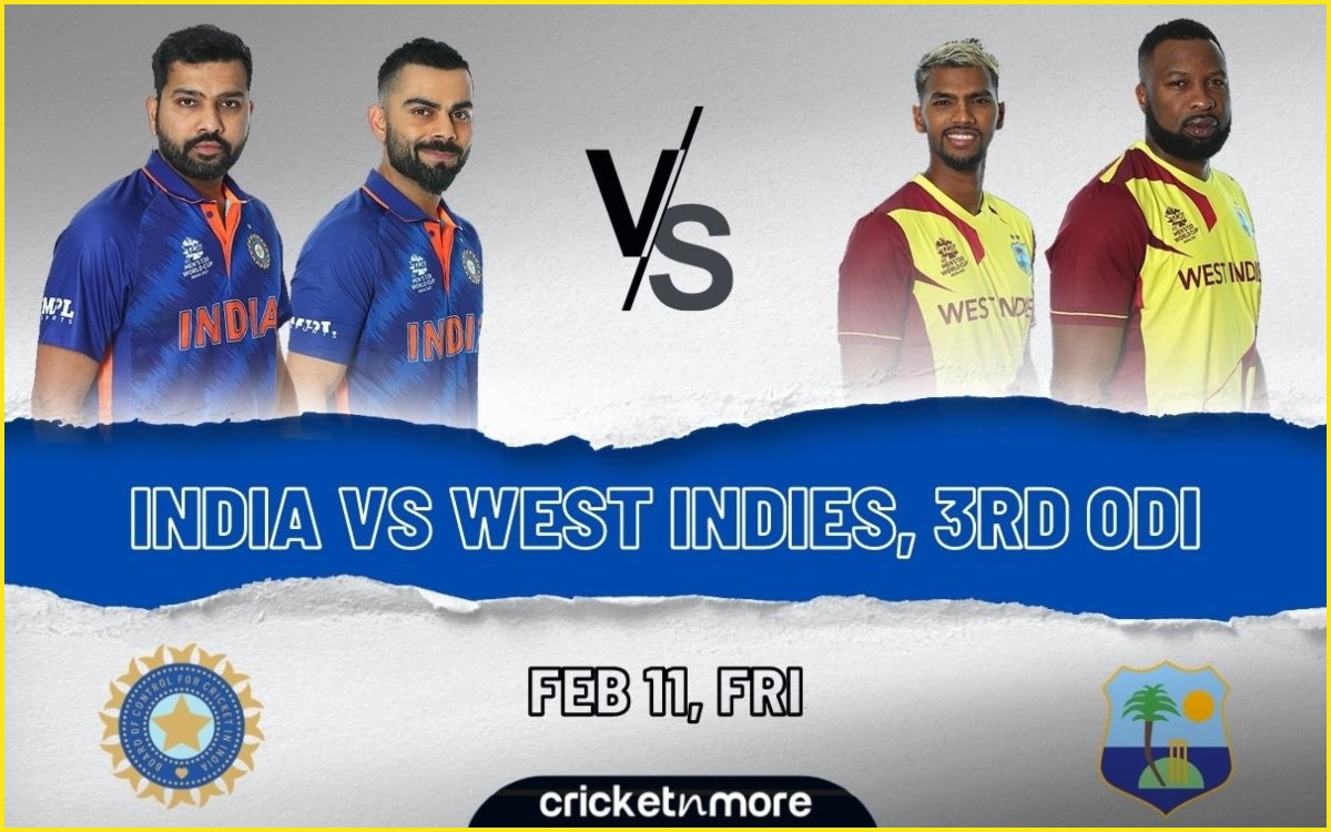 Cricket Image for India vs West Indies, 2nd ODI Fantasy and Probable XI: इन 11 खिलाड़ियों पर आप लगा 
