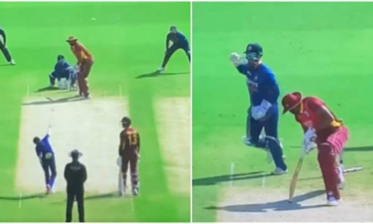 Cricket Image for VIDEO : 'पोलार्ड तुम ऐसे तो ना थे', पहली बॉल पर डूबोई टीम की नैय्या