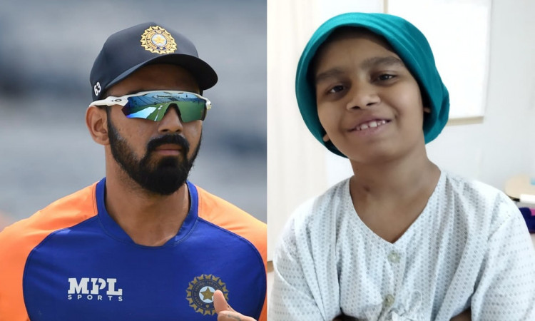 Cricket Image for KL Rahul Rescues Budding Cricketer Undergoing Bone Marrow Transplant
