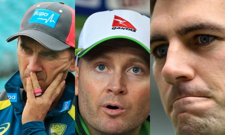 Cricket Image for 'ऑस्ट्रेलियन पब्लिक बेवकूफ नहीं है', माइकल क्लार्क ने लगाई पैट कमिंस को फटकार