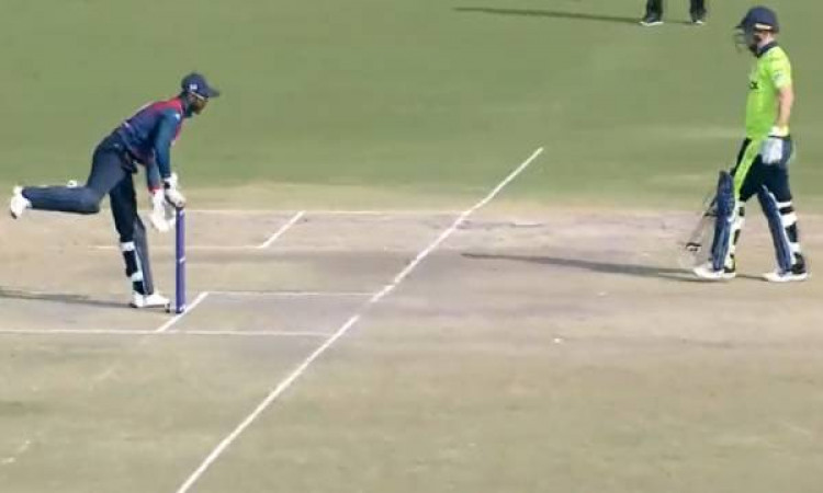 Watch: Nepal's Wicketkeeper Upholds 'Spirit Of Cricket', Refuses To Run Out Ireland Batter During Om