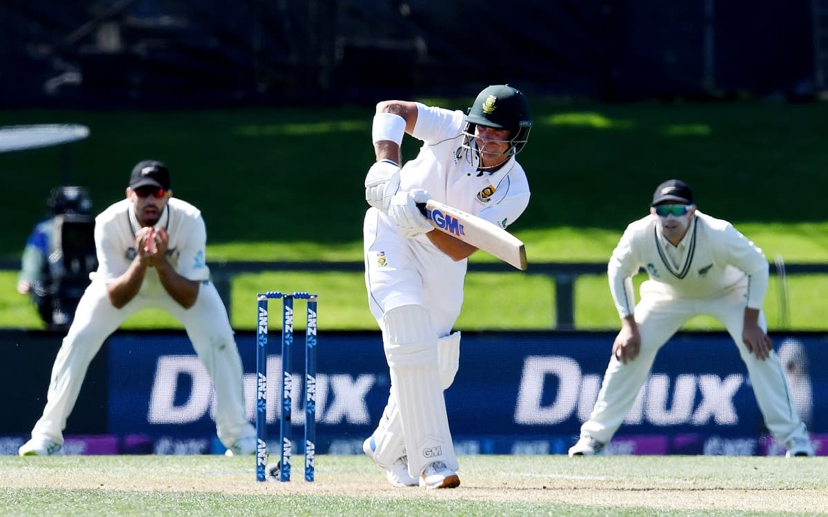Cricket Image for NZ vs SA: Sarel Erwee's Ton Puts South Africa Ahead Of New Zealand At The End Of D
