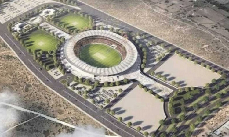 Cricket Image for RCA Lay The Foundation Stone Of World's Third Largest Stadium In Jaipur