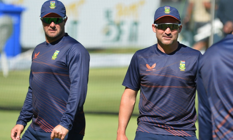 Cricket Image for South African Players Fully Back Mark Boucher, Claims Captain Dean Elgar