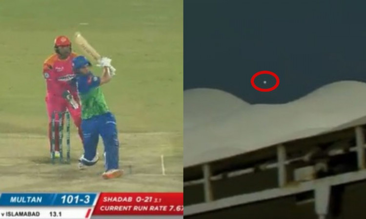 Cricket Image for VIDEO : स्टेडियम के बाहर जाकर गिरी गेंद, ऑक्शन में गूंजेगी टिम डेविड के इस छक्के क