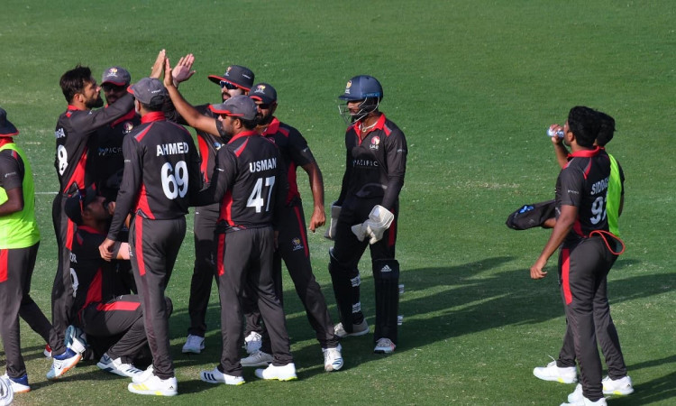 Cricket Image for UAE Beat Ireland In The Final Of ICC T20 World Cup Qualifier A 