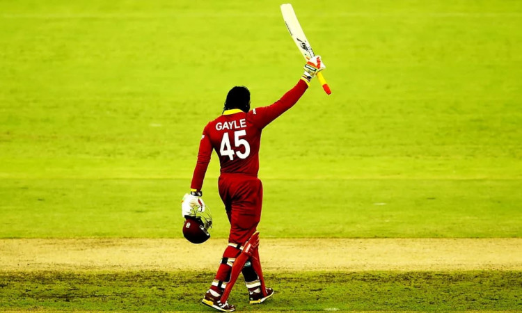 WATCH: First Double Hundred In The History Of World Cups; Chris Gayle Thrashes Zimbabwe Bowlers