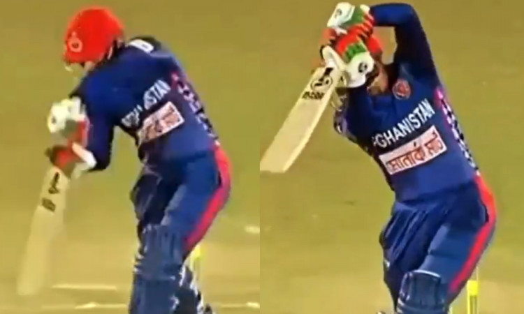 Cricket Image for VIDEO: राशिद के पिटारे में आया विराट-बाबर का स्पेशल शॉट, वीडियो देखकर पाकिस्तानी ख