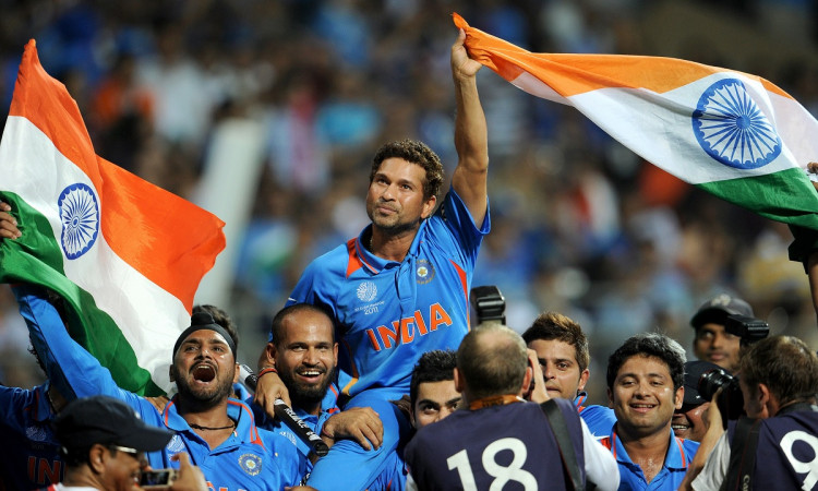 Cricket Image for WATCH: Sachin Tendulkar Congratulates Indian Cricket For The 1000th ODI