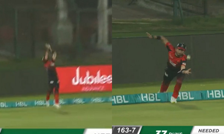 Cricket Image for WATCH: Shaheen Afridi Grabs An 'Incredible' Catch At The Boundary