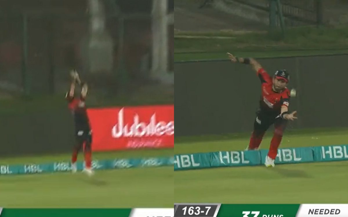 Cricket Image for WATCH: Shaheen Afridi Grabs An 'Incredible' Catch At The Boundary