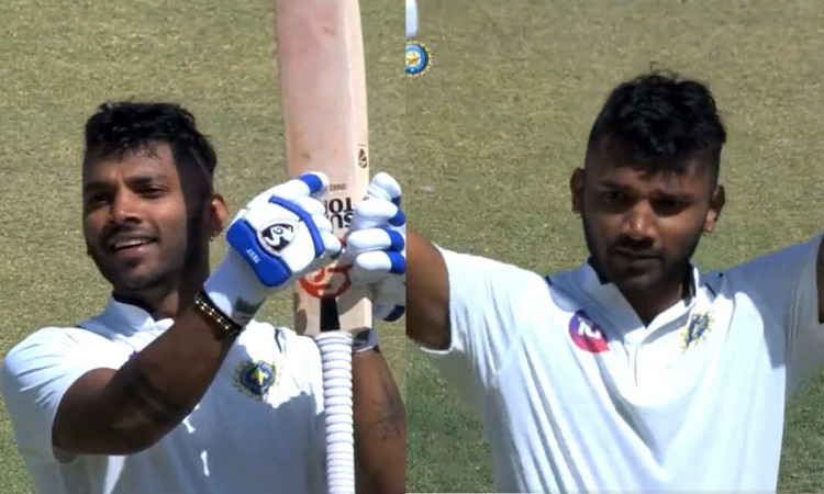 Cricket Image for WATCH: Sunrisers Hyderabad's New Recruit Vishnu Vinod Smacks A Quick Century In Ra