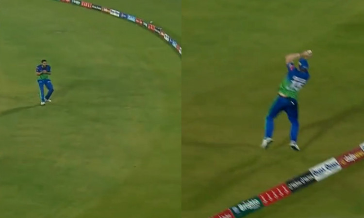 Cricket Image for WATCH: Willey-Ali Perfect A Tag-Team Catch To Get Azam Khan Out 