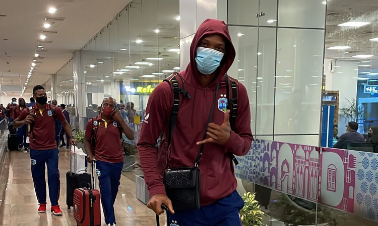 West Indies Squad Arrive In Ahmedabad Ahead Of Limited Overs Series Against India