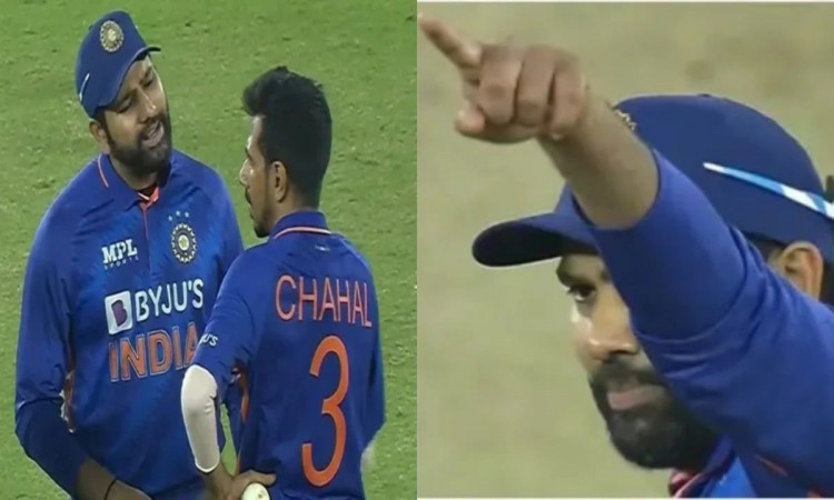 Cricket Image for 'कैप्टन का हुकूम सर आंखों पर', रोहित की डांट पर आया चहल का रिएक्शन