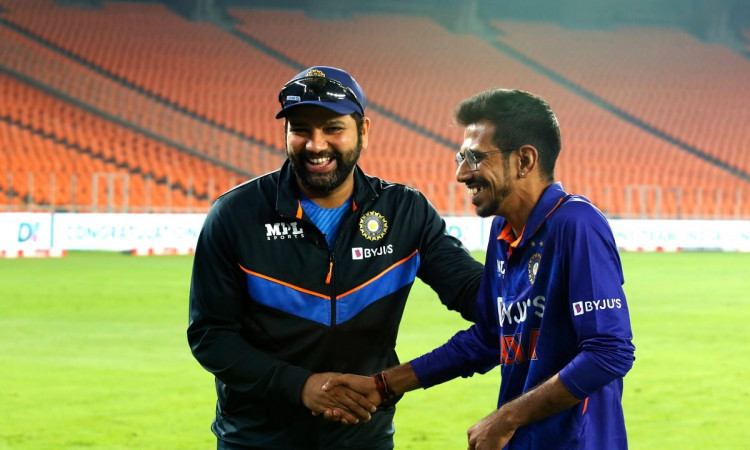 Cricket Image for Yuzvendra Chahal Reveals The Rohit Sharma Advice That Helped Him During 1st ODI vs