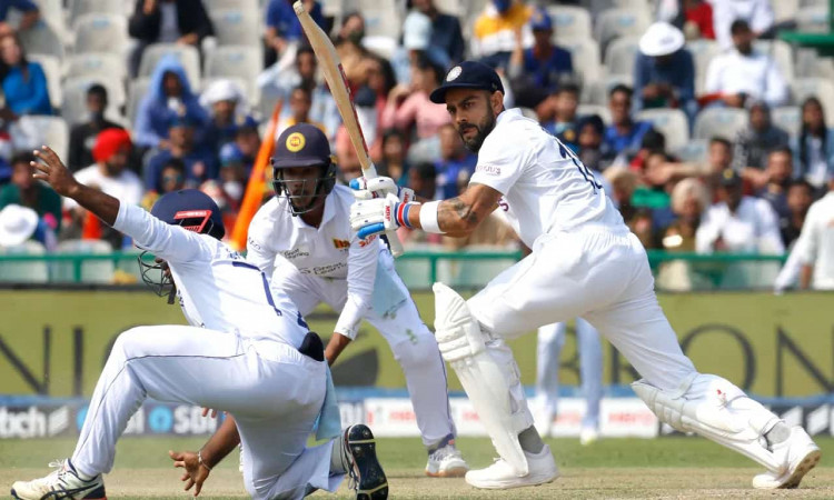 IND vs SL, 1st Test (Day 1, Tea): India score 90 runs in the second session for the loss of Kohli an