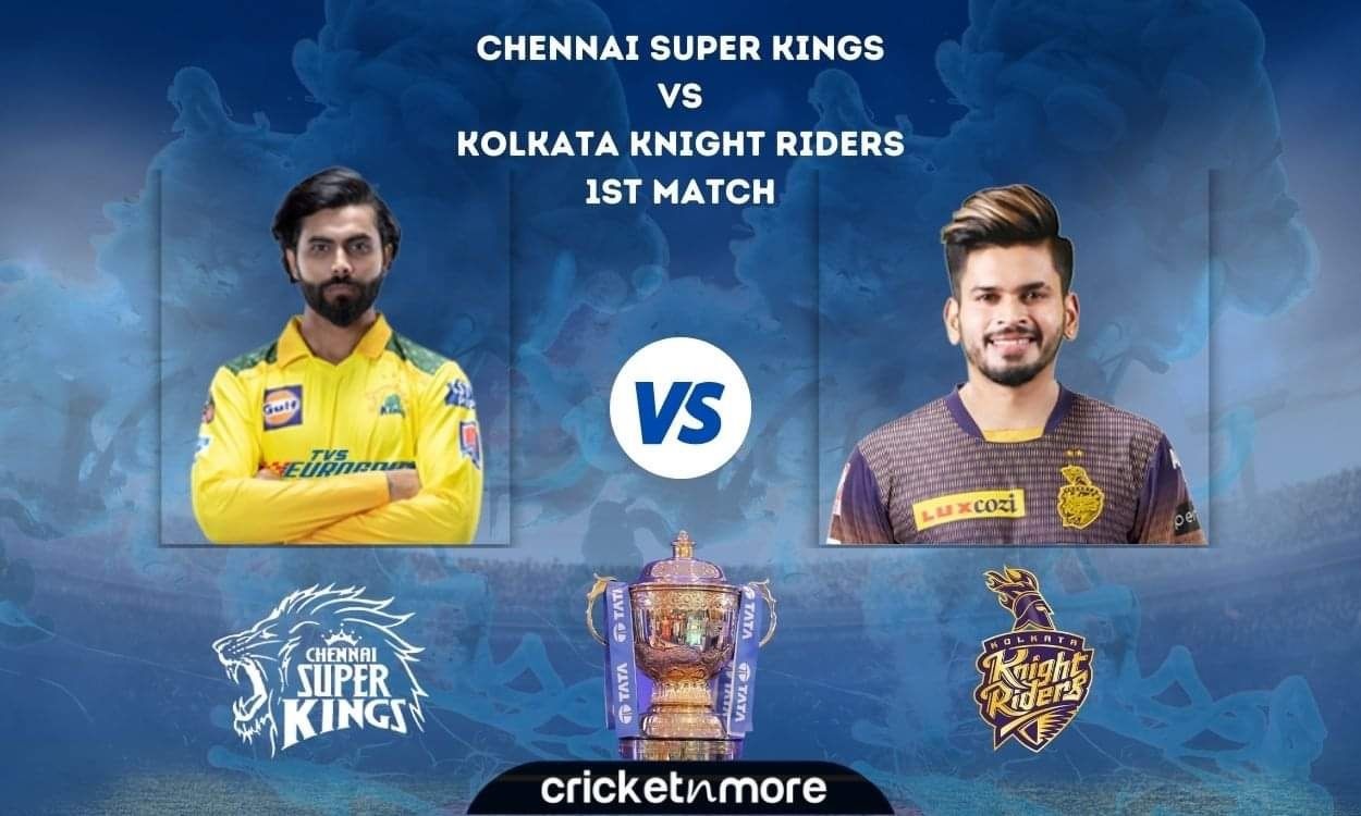 IPL 2022 CSK opt to bowl first against CSK in season opener, check playing XI