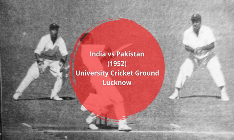 India vs Pakistan 1952 Test