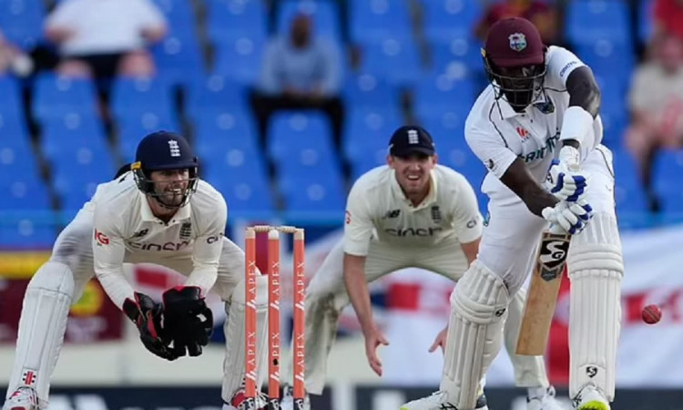 West Indies vs England: 4 झटकों के बाद होल्डर-बोनर ने वेस्टइंडीज की पारी को संभाला, इंग्लैंड ने बनाए