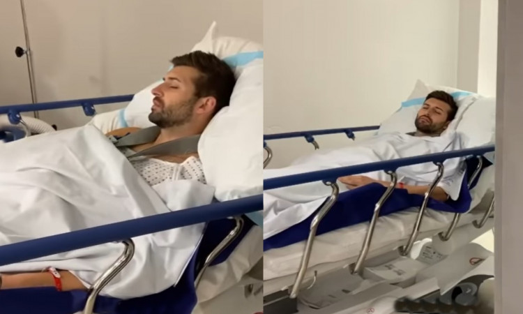 Mark Wood talks about IPL while groaning in hospital