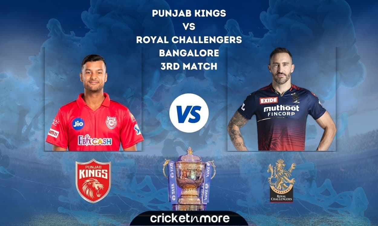 IPL 2022 Punjab Kings opt to bowl first against Royal Challengers Bangalore