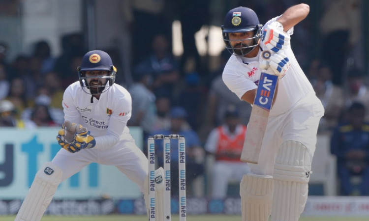 IND vs SL 2nd test India 60/1 with the lead of 203 at Tea on Day 2