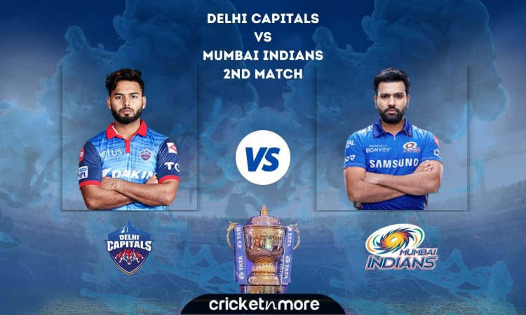 IPL 2022 Match 2: Delhi Capitals vs Mumbai Indians - Cricket Match Prediction, Fantasy XI Tips & Pro