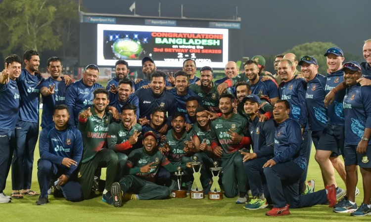 Cricket Image for Bangladesh Cricketers Receive Bonus After Maiden Series Win In South Africa