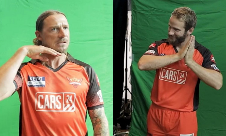 Cricket Image for स्टेन बने पुष्पा और विलियमसन ने किया डांस, वायरल हो रहा है VIDEO