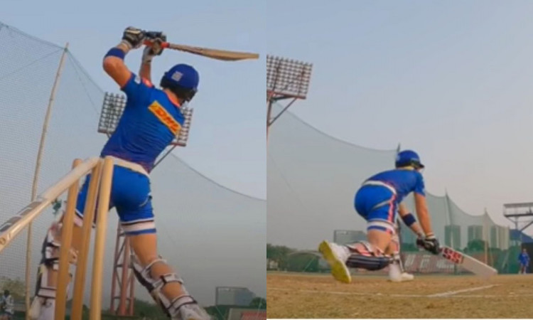 Cricket Image for VIDEO : मुंबई को मिल गया है 'एबी डी विलियर्स', नेट सेशन में दिखी MR 360 की झलकियां