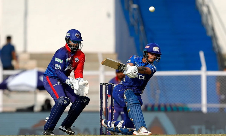 IPL 2022: Ishan Kishan Guides Mumbai Indians To 177/5 Against Delhi Capitals