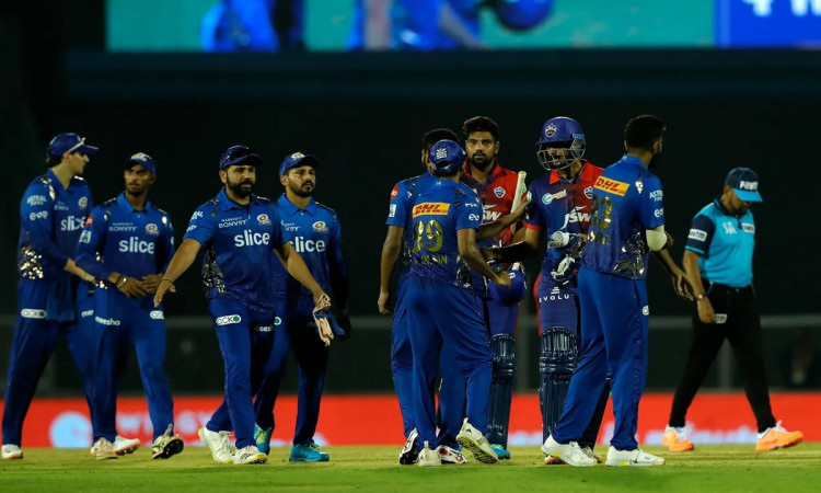 Cricket Image for IPL 2022: Mumbai Indians Fined For Slow Over Rate Against Delhi Capitals