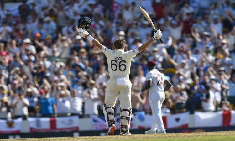 Cricket Image for Root's Ton Provide England Control In 2nd West Indies Test 